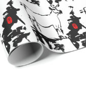 Ziegengestein Vietnamesisches Chinesisches Jahr Zo Geschenkpapier (Rolleneckpunkt)