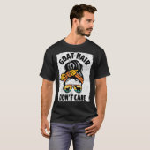 Ziegenhaar kümmern sich nicht um Farm Animal Messi T-Shirt (Vorne ganz)
