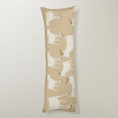 Ziegenhaltung Muster Seitenschläferkissen (Rückseite (Vertikal))