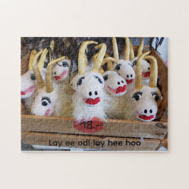 Ziegenhirt singt Lay ee odl lay hee hoo Puzzle