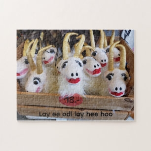 Ziegenhirt singt Lay ee odl lay hee hoo Puzzle