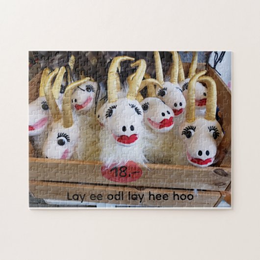 Ziegenhirt singt Lay ee odl lay hee hoo  Puzzle (Horizontal)