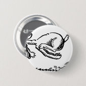 Ziegenhorn-Widder personalisieren Anniversalen Button (Vorne & Hinten)
