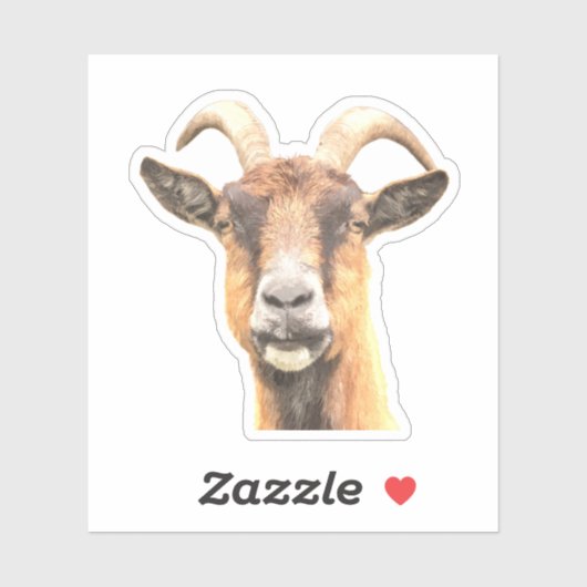 ZiegenIllustration Aufkleber (Blatt)