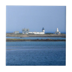 Ziegeninsel Leuchtturm Fliese