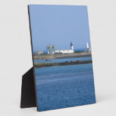 Ziegeninsel Leuchtturm Fotoplatte (Seite)