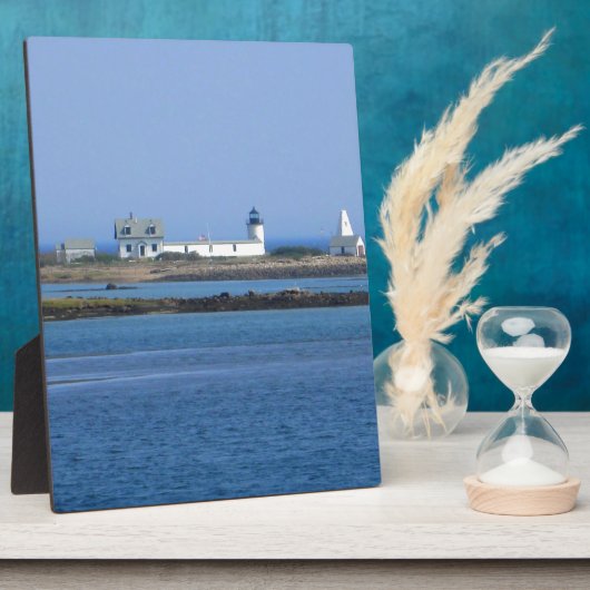 Ziegeninsel Leuchtturm Fotoplatte (Seite)