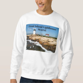 Ziegeninsel Leuchtturm, Maine Sweatshirt