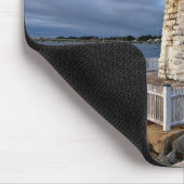 Ziegeninsel Leuchtturm, Rhode Island Mousepad (Ecke)