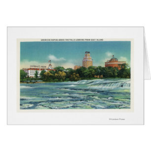 Ziegeninselansicht Amerikanische Rapids