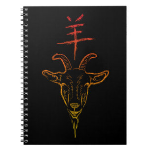 Ziegenjahr Notizblock