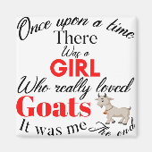 Ziegenjunge Magnet (Vorne)