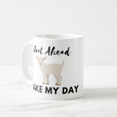 Ziegenjunge Spaß: Gehen Sie vorbei und machen Sie Kaffeetasse (Vorderseite Links)