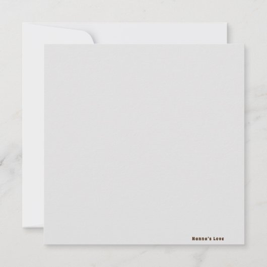 Ziegenkarte (Rückseite)