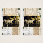 Ziegenkarte (Vorne & Hinten)