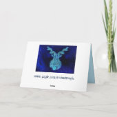 Ziegenkarte Karte (Rückseite)