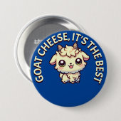 Ziegenkäse ist der beste button (Vorne & Hinten)