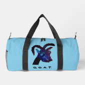 Ziegenkopfbeutel Duffle Bag (Rückseite)
