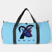 Ziegenkopfbeutel Duffle Bag (Rückseite)