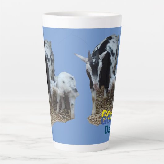 Ziegenkruste. BG-Tasse Milchtasse (Vorderseite)