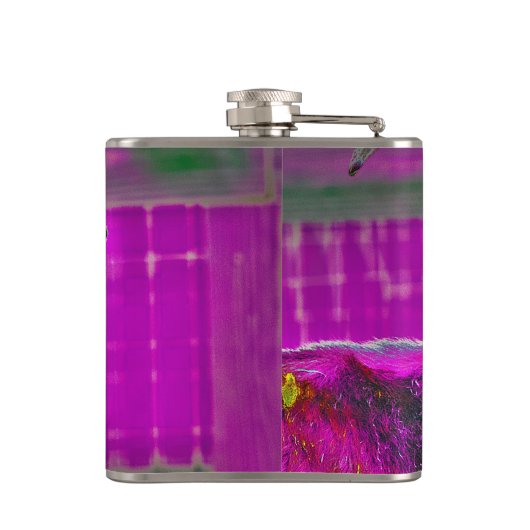 Ziegenkunst Flachmann (Rückseite)