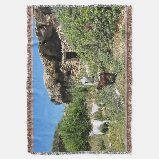 Ziegenleder Decke (Vorderseite Vertikal)