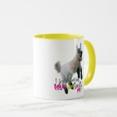ZIEGENLIEBE | Ich friere einfach LIEBE Babyziegen Tasse (VorderseiteRechts)