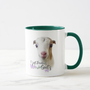 ZIEGENLIEBE   Ich friere einfach LIEBE Babyziegen  Tasse