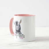 ZIEGENLIEBE | Ich friere einfach LIEBE Babyziegen Tasse (Vorderseite Links)