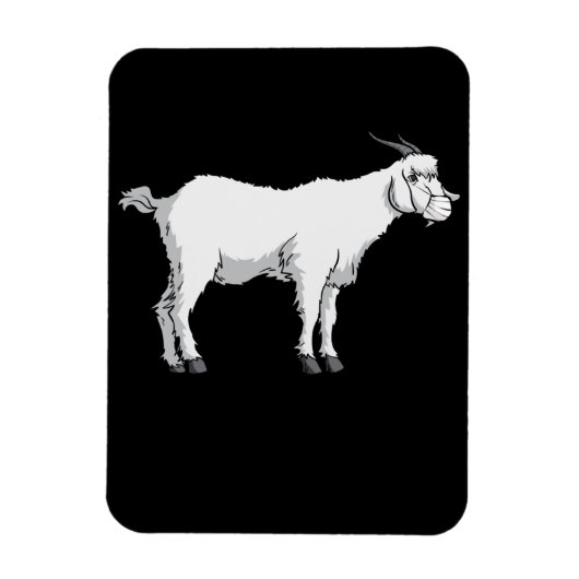 Ziegenmaske Magnet (Vertikal)
