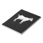 Ziegenmaske Notizblock (Rotiert)