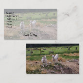 Ziegen'n-Heu Visitenkarte (Vorne/Hinten)