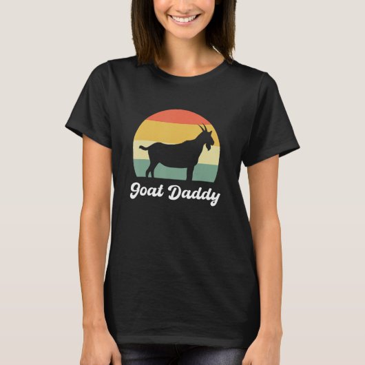 Ziegenpapi Bauernhofbesitzer T-Shirt (Vorderseite)