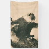 Ziegenprofil Banner (Vertikal)