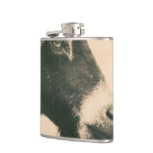 Ziegenprofil Flachmann (Links)