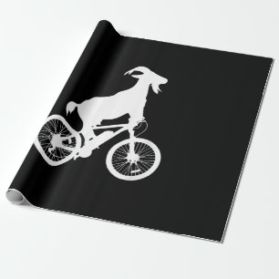 Ziegenradfahrer Funny Goat Lover Graphic Geschenkpapier