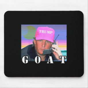 Ziegenrepublikanischer Konservativer Trump 2024 Fu Mousepad