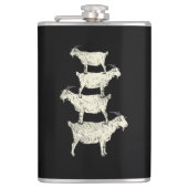 Ziegenrückro Flachmann (Vorderseite)