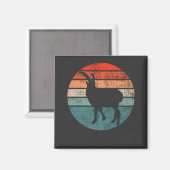 Ziegenrückro Vintag Magnet (Vorderseite/Rückseite)