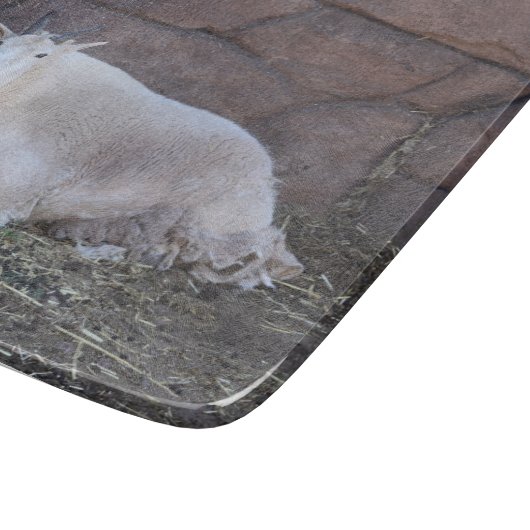 Ziegenschneider Schneidebrett (Ecke)