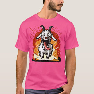 Ziegensimulator-Explosion-TShirt T-Shirt
