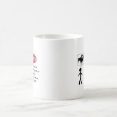 ZIEGENSPASS | Ziegenwarnung 2 Kaffeetasse (Mittel)