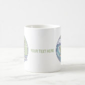 Ziegensurfen Kaffeetasse (Mittel)