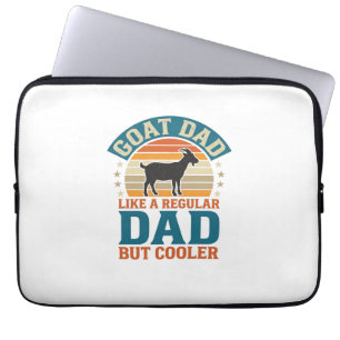 Ziegenvater wie ein normaler Vater, aber cooler Vi Laptopschutzhülle
