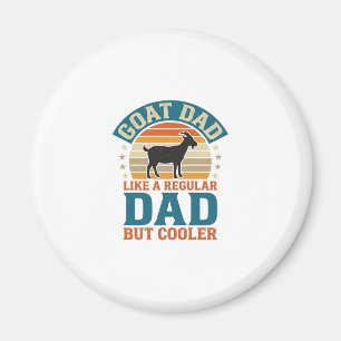 Ziegenvater wie ein normaler Vater, aber cooler Vi Magnet