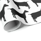 Ziegenwaschpapier (schweizerisch/nigerianischer Zw Geschenkpapier (Rolleneckpunkt)