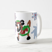 Ziegenwinter kaffeetasse (VorderseiteRechts)