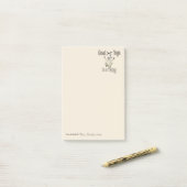 ZiegenYoga ist etwas | GetYerGoat™ Post-it Klebezettel (Auf Schreibtisch)