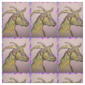 Ziegenzeichnen Stoff (Muster)