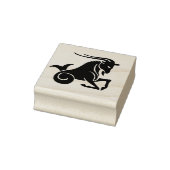 Ziegenziege-Briefmarke Gummistempel (Stempel)